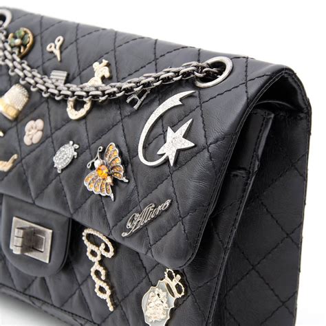 chanel bag with charms|chanel reissue 225 lucky charm.